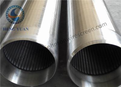 China Johnson Filter Water Well Pipe Low Energy Consumption , Welded Rings End Connection for sale
