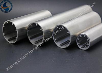China Filter Tube Wedge Wire Mesh Nozzle Element Stainless Steel Outer Diameter 25mm for sale