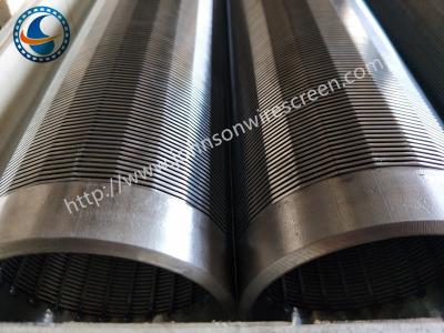 China 304 Water Well Screen Pipe , Johnson Wound Screen Convenient Operation for sale
