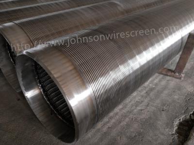 China 273mm Diameter Deep Well Water Well Screen 3 Meters Length With Welded Rings for sale