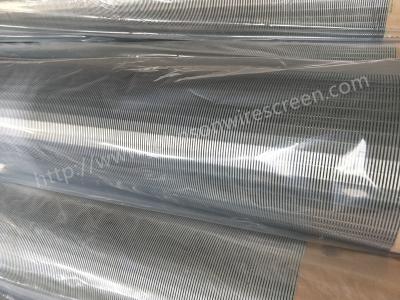 China Galvanized Steel 34 Bar Wire Wrapped Screen , Johnson Water Well Screen for sale