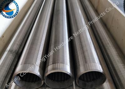 China Materiales de Mesh Sand Control Stainless Steel del alambre de la cuña de la forma de V de la filtración en venta