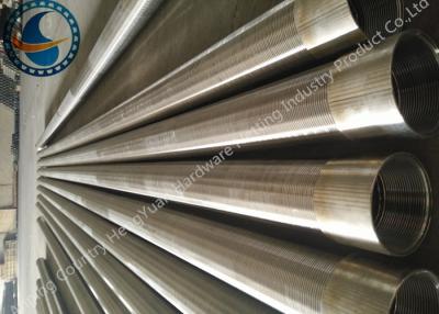 China SS Johnson Wire Screen Tube / Welded Wedge Wire Screen ISO Listed for sale