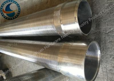 China Tpi Couplings Wound 304L Wedge Wire Screen Pipe For Filteration for sale