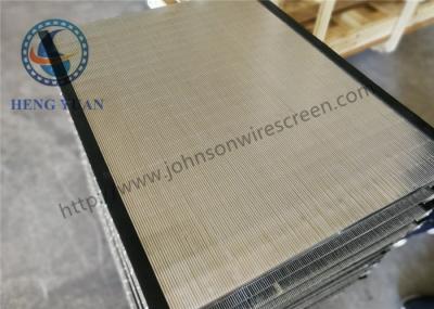 China Wire Wrap Wedge Wire Screen Mesh Grate Stainless Steel 304 for Coal Washer for sale