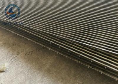 China Professional V Wedge Wire Mesh Plate / Johnson Screen Mesh 3*4.6 Mm Support Rod for sale