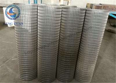 China Durable Stainless Steel Wire Mesh Drum 600 Mm Length 1.0 Mm Slot Size for sale
