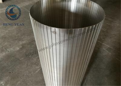 China High Efficiency Rotary Drum Screen , Wire Cylinder Basket SS 304 Grade for sale