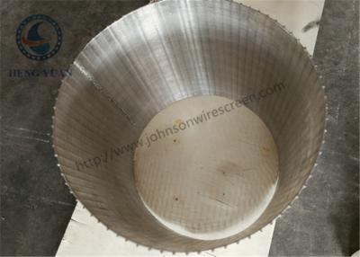 Chine Rincez le cylindre à partir de l'orifice de vidange de tamis filtrant de fente d'écran de blessure de fil du fil V de cale à vendre