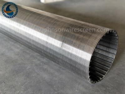 China Water Filtration Wedge Wire Screen Panels Non - Clogging Outer Diameter 169mm for sale