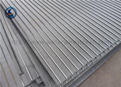 China Filter Johnson 304 Wedge Wire Screen Panels Stainless Steel Sieve Bend Screen for sale