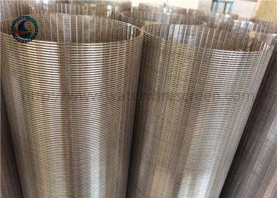 China Stainless Steel 304 Johnson Wire Screen Wedge Slot Shape Type For Filter for sale