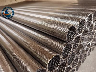 China Slot 0.02mm Wedge Wire Mesh , Johnson Screen Pipe for sale