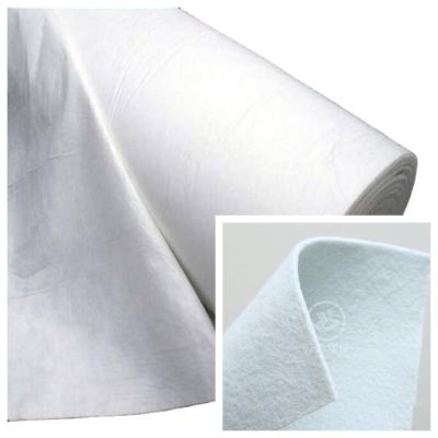 China Pp Nonwoven Geotextile Geosynthetic Fabric 800g / M2 Short Fiber Filtration 300m for sale