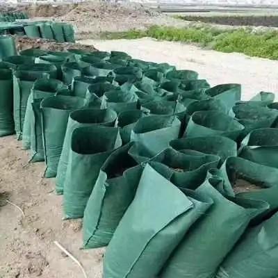 China Saco de areia 100% de Geofabric da tela do polipropileno para a lama que limpa & que seca à venda