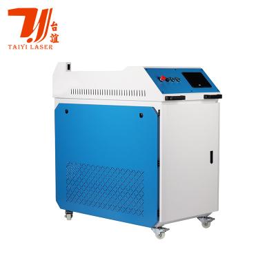 China Rust Removal 1000W 2000W 3000W Fiber Laser Cleaning Machine With Raycus IPG Pulse Source for sale
