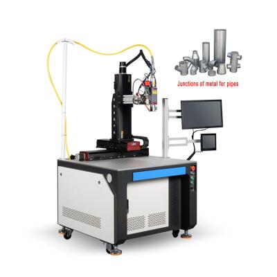 中国 Tee Coupling Automatic Welding Machine 1070nm Laser Wavelength 販売のため