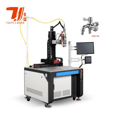 Chine Machine de soudage automatique au laser pour robinet d'évier en acier inoxydable à vendre