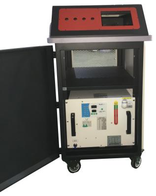 China armário da soldadura de laser da fibra da peça sobresselente 1500W da máquina do laser 6.5KG com o refrigerador de água refrigerando à venda