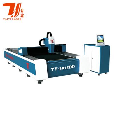 China TY-3015DD 1000W - 3000W Single Bed CNC Metal Sheet Fiber Laser Cutting Machine for sale