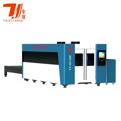 China FDA Fully enclosed CNC Fiber laser cutter For Metal for sale