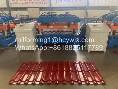 China Hydraulic Cuting Cold Roll Forming Equipment Profile Roofing Making for sale