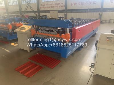 China Rollo auto de la capa doble del apilador que forma la máquina con Decoiler hidráulico, el 15m/minuto en venta