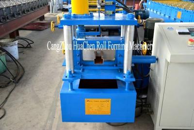China Galvanised / Carbon Steel C Purlin Roll Forming Machine For Steel C Shaped Purlin for sale