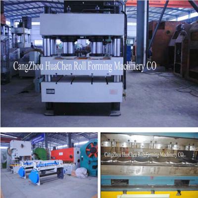 China Stone Coated Metal Rood Tile Roll Forming Production Line High Capacity for sale