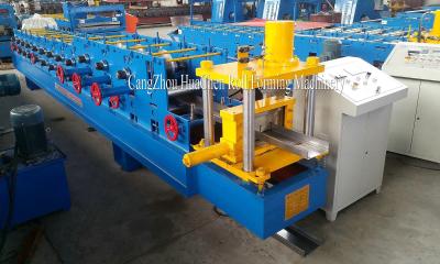 China Building Material Steel Roof Purlin C Channel Roll Forming Machine Auto Punching for sale