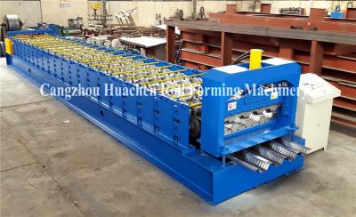 China Steel Stucture Decking Floor Deck Roll Forming Machine High Efficiency for sale