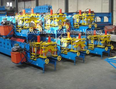 China Civilian Buildings Ridge Cap Cold Roll Forming Machine With CE Certification for sale
