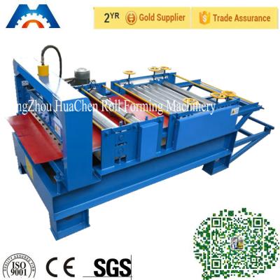 China Hydraulic Control Cut to Length Metal Plate Cutting Machine Color Steel Plate for sale
