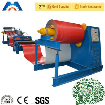 China Metal Coil Plate Slitting and Cutting Machine ,Precise cut to length line for sale
