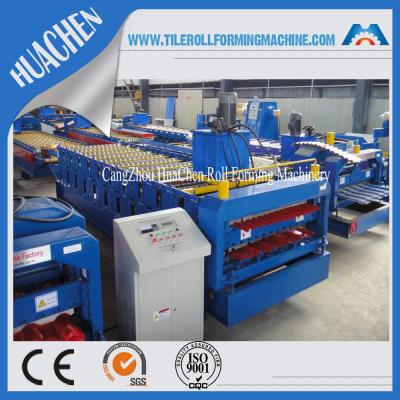 China 1220mm Adjustable Double Layer Roll Forming Machine / Cold Roll Forming Equipment for sale