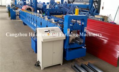 China 10m / Min Downspout Slip Roll Forming Machine Seamless Valley Gutter Making Machine for sale