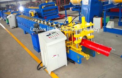 China 15 Rollers Steel Roof Ridge Cap Tile Roll Forming Machine ISO CE for sale