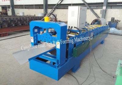 China Commercial Roof Steel Ridge Cap Roll Forming Machine 10m/min for sale