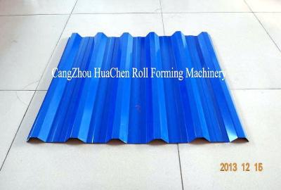 China Rollo de una sola capa de la hoja de la techumbre que forma la máquina con control de motor hidráulico en venta