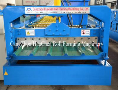 China Aluminium Metcopo Step Tile Roof Sheet roll forming line , Rollform Equipment for sale