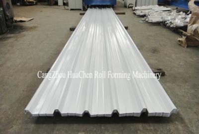 China Hydraulic Corrugated Panel Metal Roll Forming Machine , Roofing Sheets Manufacturing Machine for sale