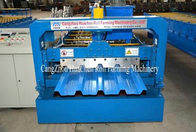 China High Speed Galvanised Sheet Metal Forming Equipment With Hydraulic Cutting for sale