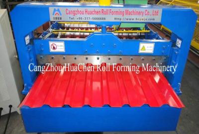 China High speed 0.4 - 0.8mm Thickness Wall Panel Roll Forming Machine For Garden , Hotel for sale
