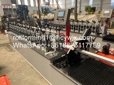 China Cold 3phases Metal Stud And Track Roll Forming Machine With Tracking Cut Off for sale