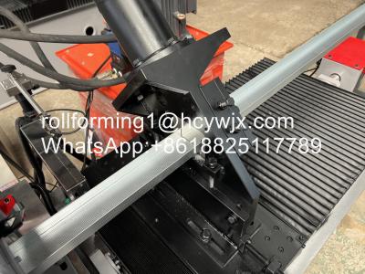 China Combined U Channel C Stud Roll Forming Machine Servo Tracking Cut for sale