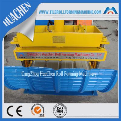 China Hydraulic PPGi Steel Roll Forming Machine Curve Edge Banding 2-10m/Min for sale