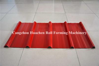 China Colored Steel trapezoid Roll Forming Machine For Roofing Sheet , low noise for sale