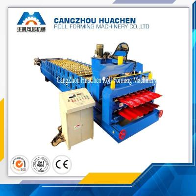 China Color Sheet Double Layer Roll Forming Machine Double Deck Roll Forming Equipment for sale