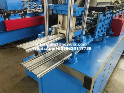 China Plc Controlled Steel Rollforming Machines 0.3-0.6mm Thickness For Garage / Security Door for sale