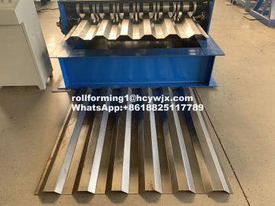 China 1.5 Inch Double Row Steel Rollforming Machines For Shipping Container Side Profile for sale